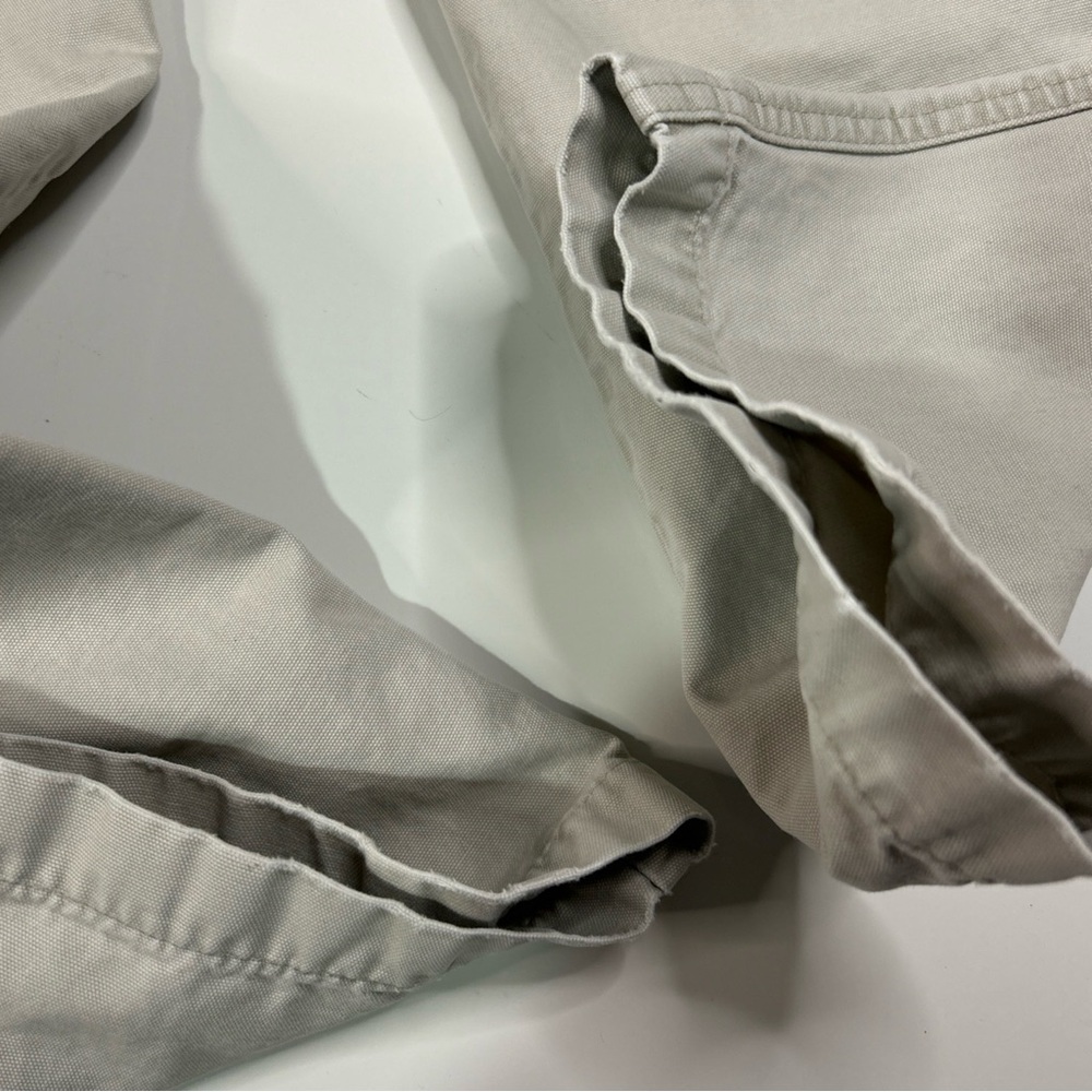 Columbia Pants Men’s 34 Khaki Casual Activewear Outdoor Hike Camp Zipper Pockets - Picture 10 of 14